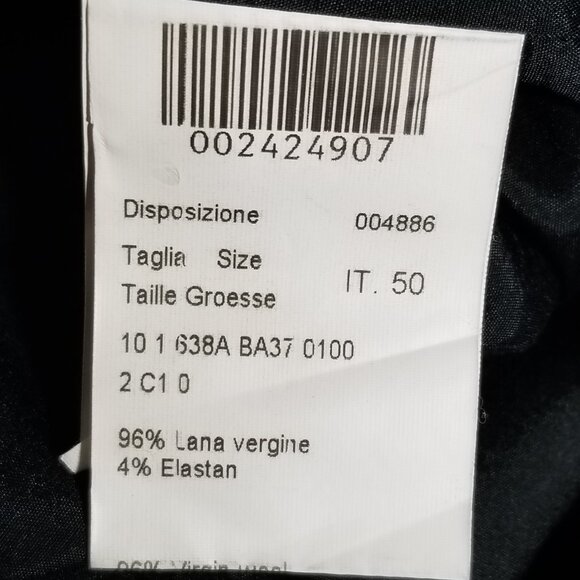 LaVia 18 Black Shift Dress Sleeveless Sheath Structured Career Corpcore EU 50 - Picture 11 of 12